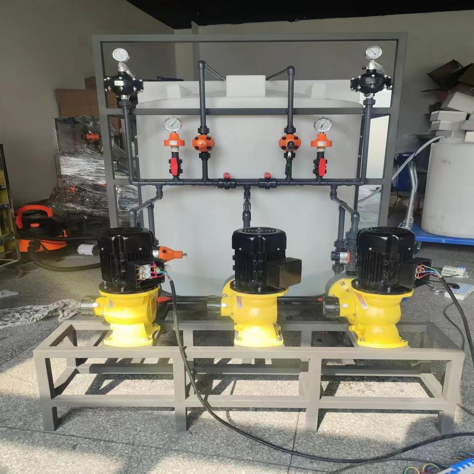 Sterilizatio, scale ne, PAC, Pam et aliis dual-ad dosing machinas