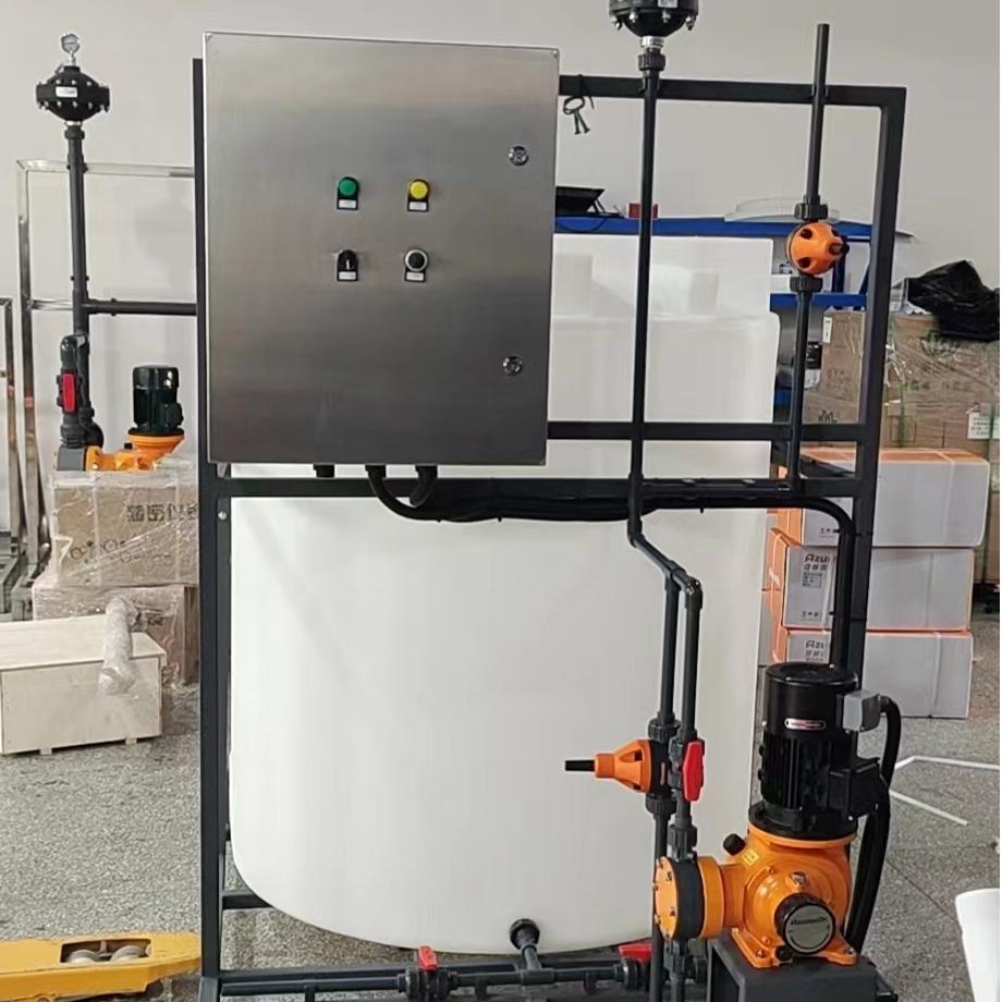 Single Pump uno dolio dosing fabrica pro Floroculation